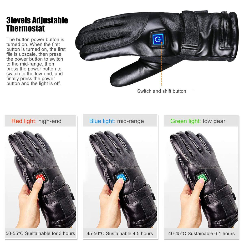 Warm gloves for outdoor cycling in winter