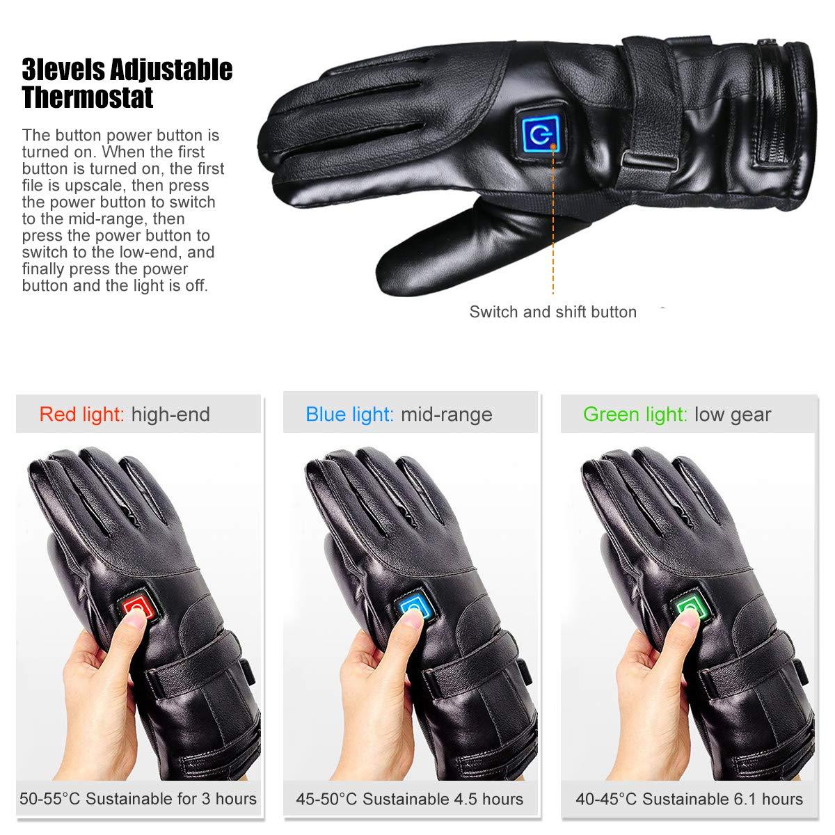 Warm gloves for outdoor cycling in winter