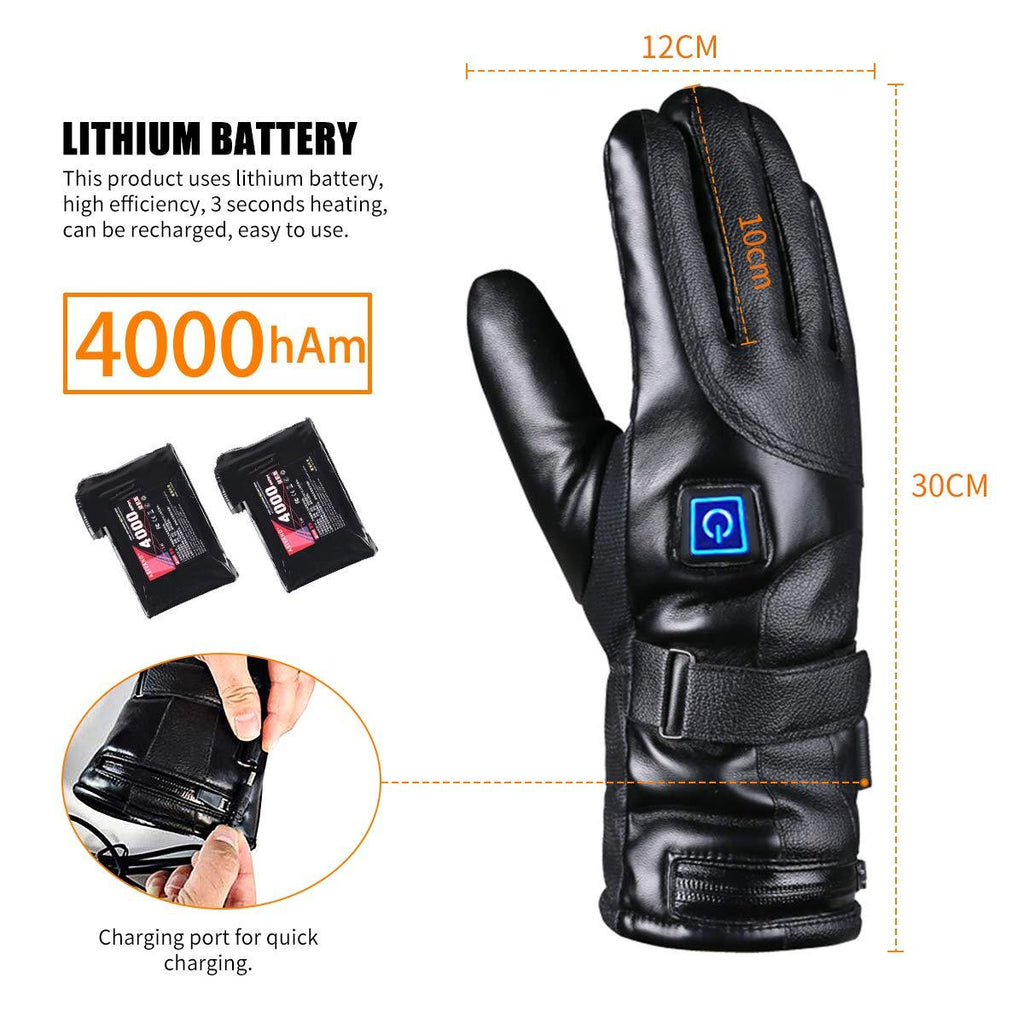 Warm gloves for outdoor cycling in winter