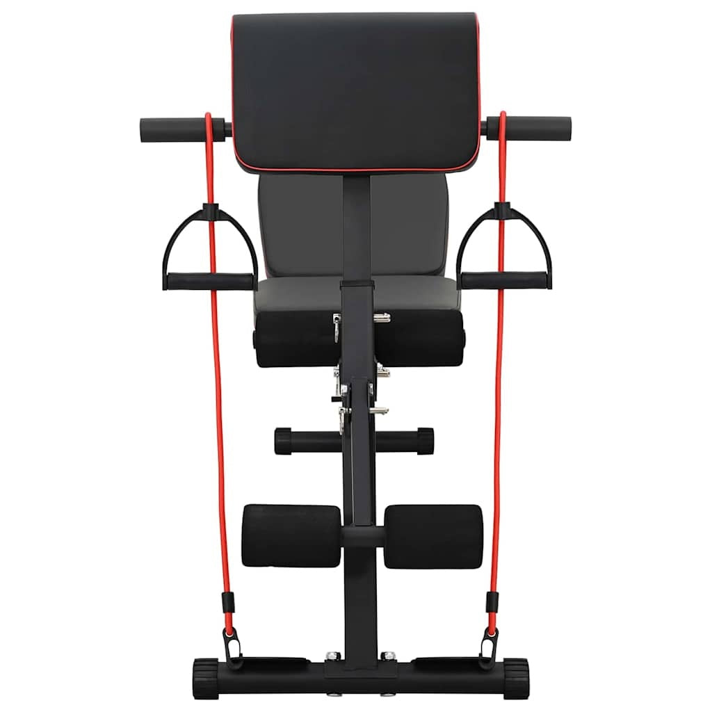 Weight Bench Black 132 x 54 x 100 cm Steel