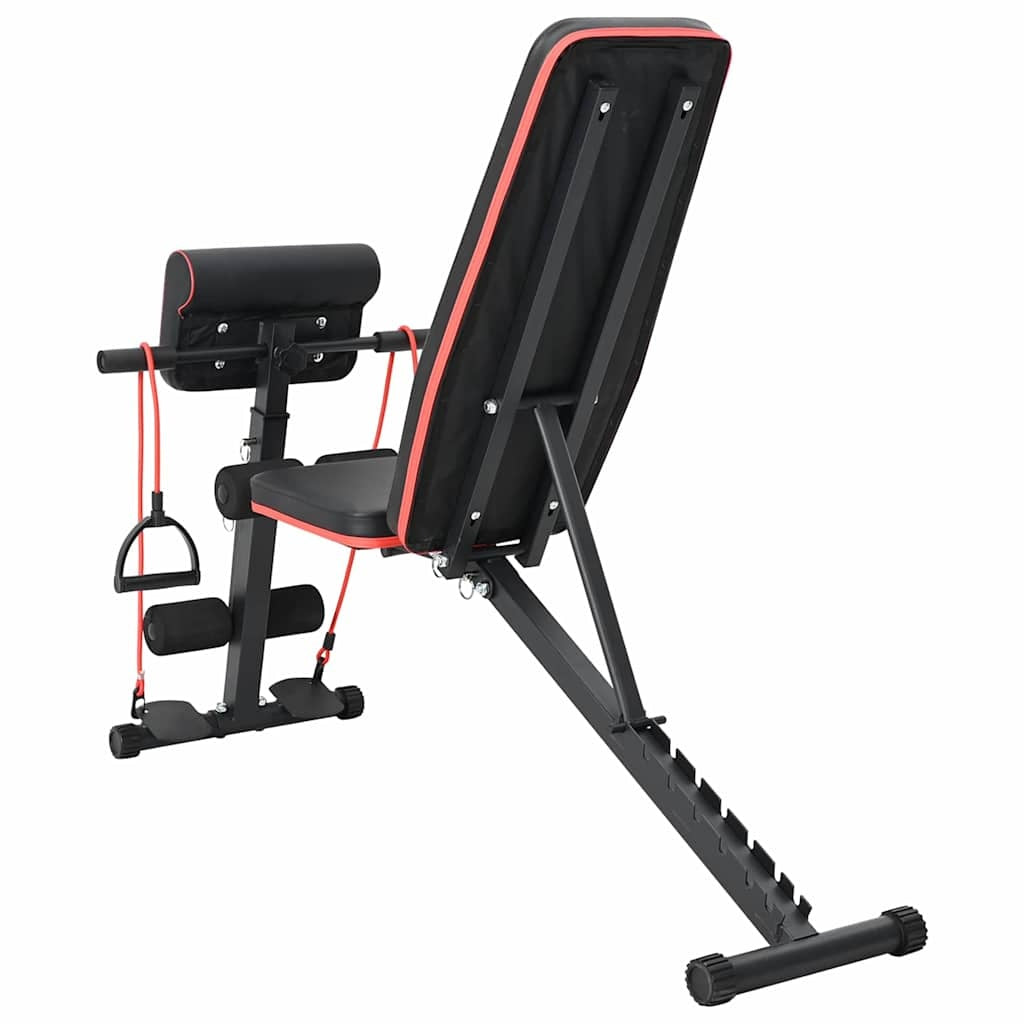 Weight Bench Black 132 x 54 x 100 cm Steel